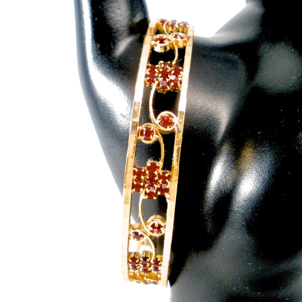 floral stone bracelet