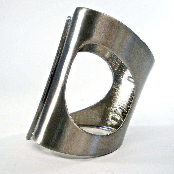oxidized trendy long wrist band