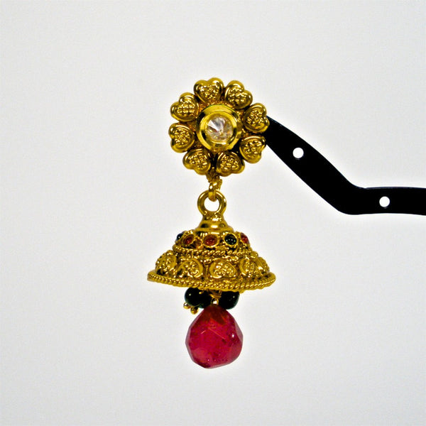 haram with symmetric paan shaped pendents