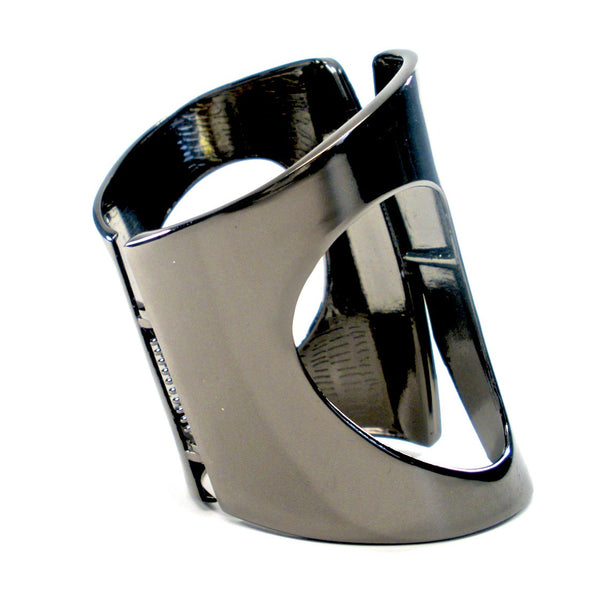 oxidized trendy long wrist band