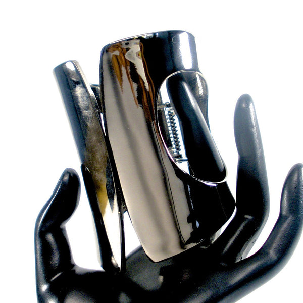 oxidized trendy long wrist band