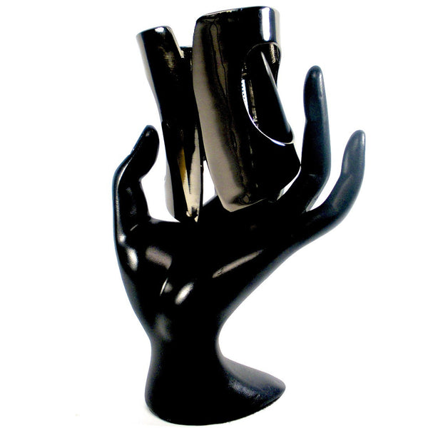 oxidized trendy long wrist band