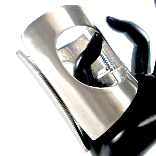 oxidized trendy long wrist band