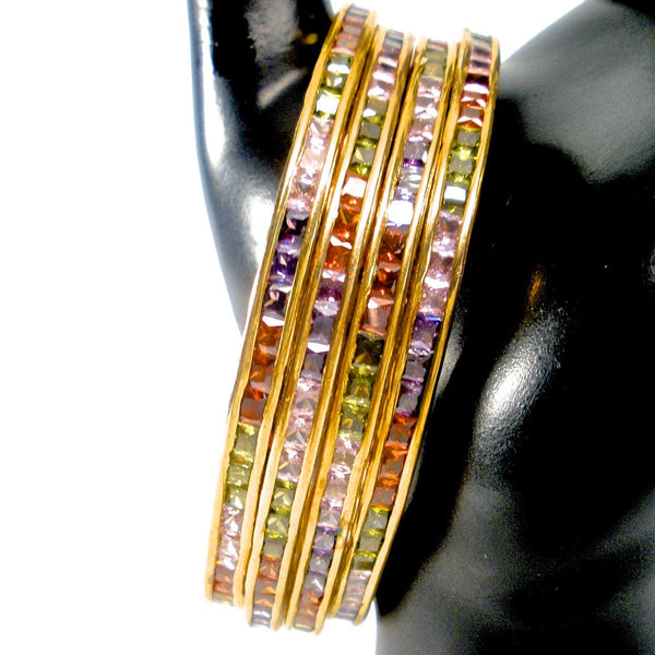 pastel shade glass bangles