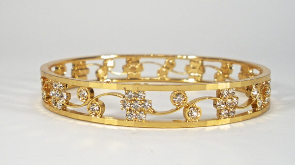 floral stone bracelet
