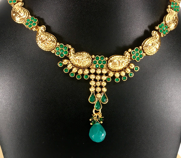 traditional antique necklace set