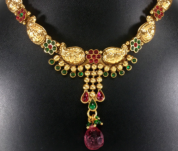 traditional antique necklace set