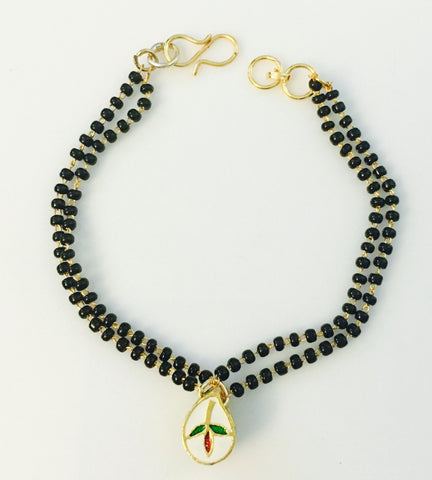 contemporary mangalsutra bracelet