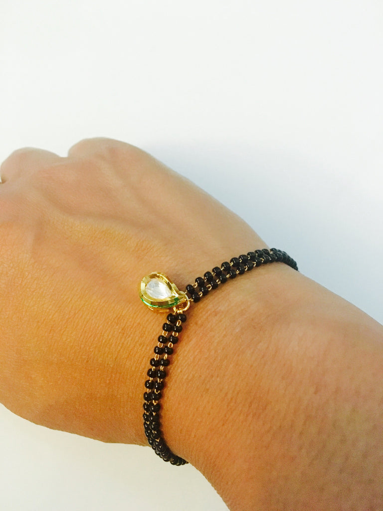 Mangalsutra Bracelet Design in Gold - Perrian | Blog