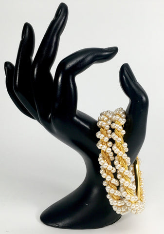 pearl bangles pair