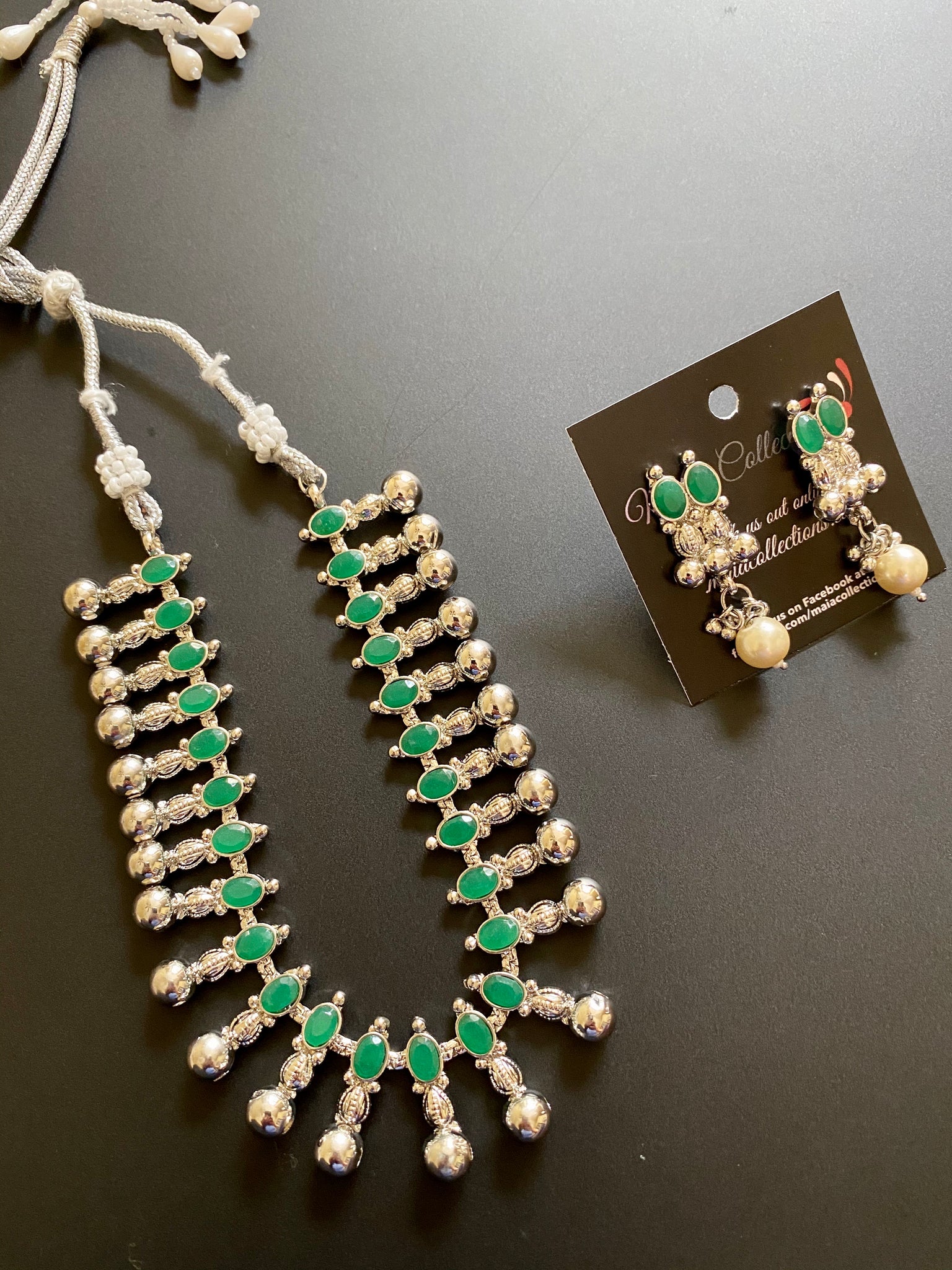 Ethnic tribal Rajasthani necklace set
