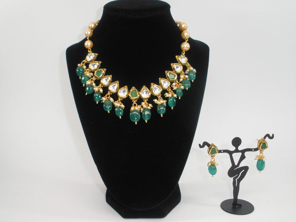 grand kundan necklace set