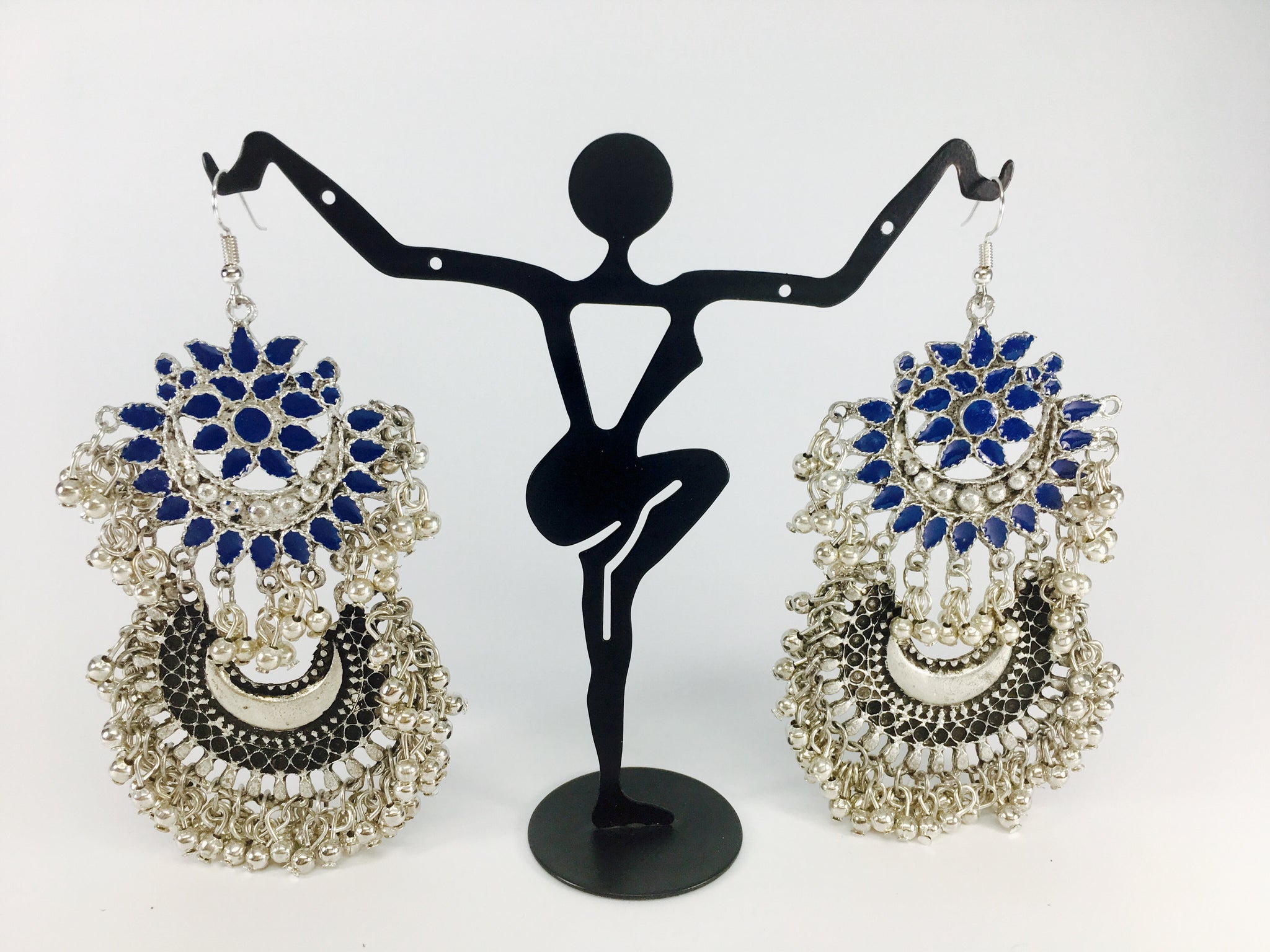big and bold afghani tribal danglers
