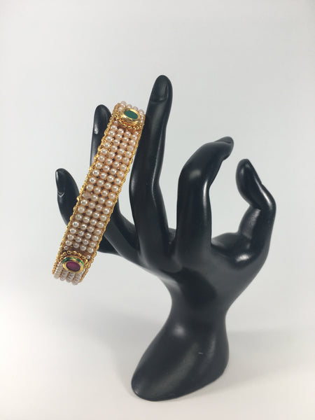 Pearl kada bangle