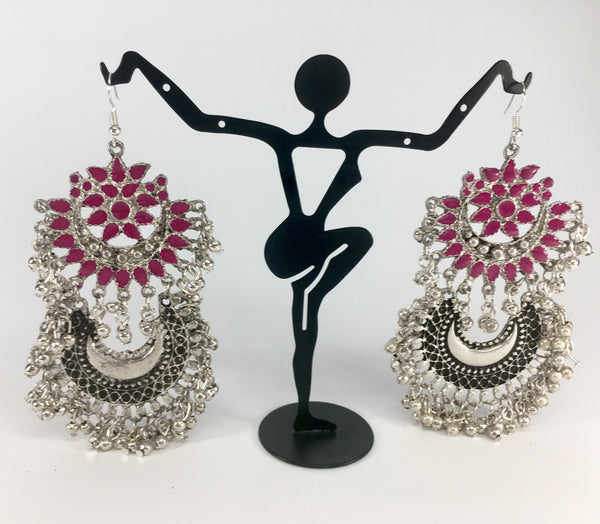 big and bold afghani tribal danglers