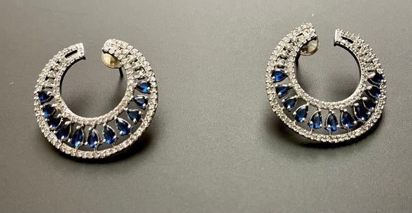 Statement stone earrings