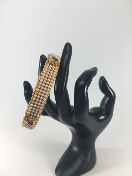 Pearl kada bangle