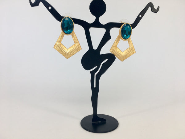 rhinestone earrings