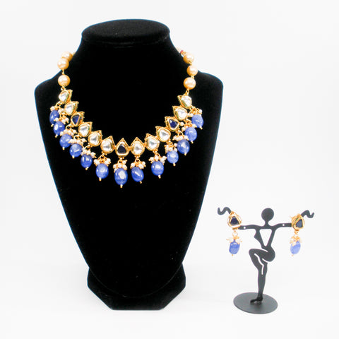 grand kundan necklace set