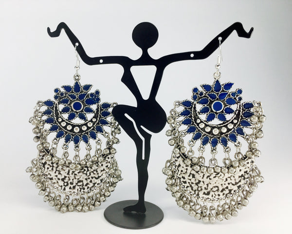 big and bold afghani tribal danglers