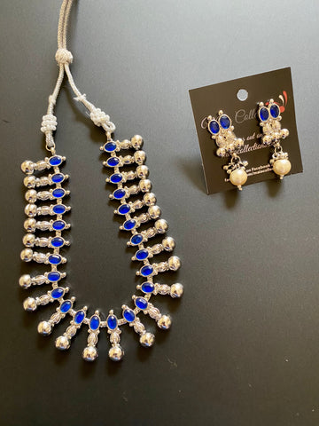 Ethnic tribal Rajasthani necklace set