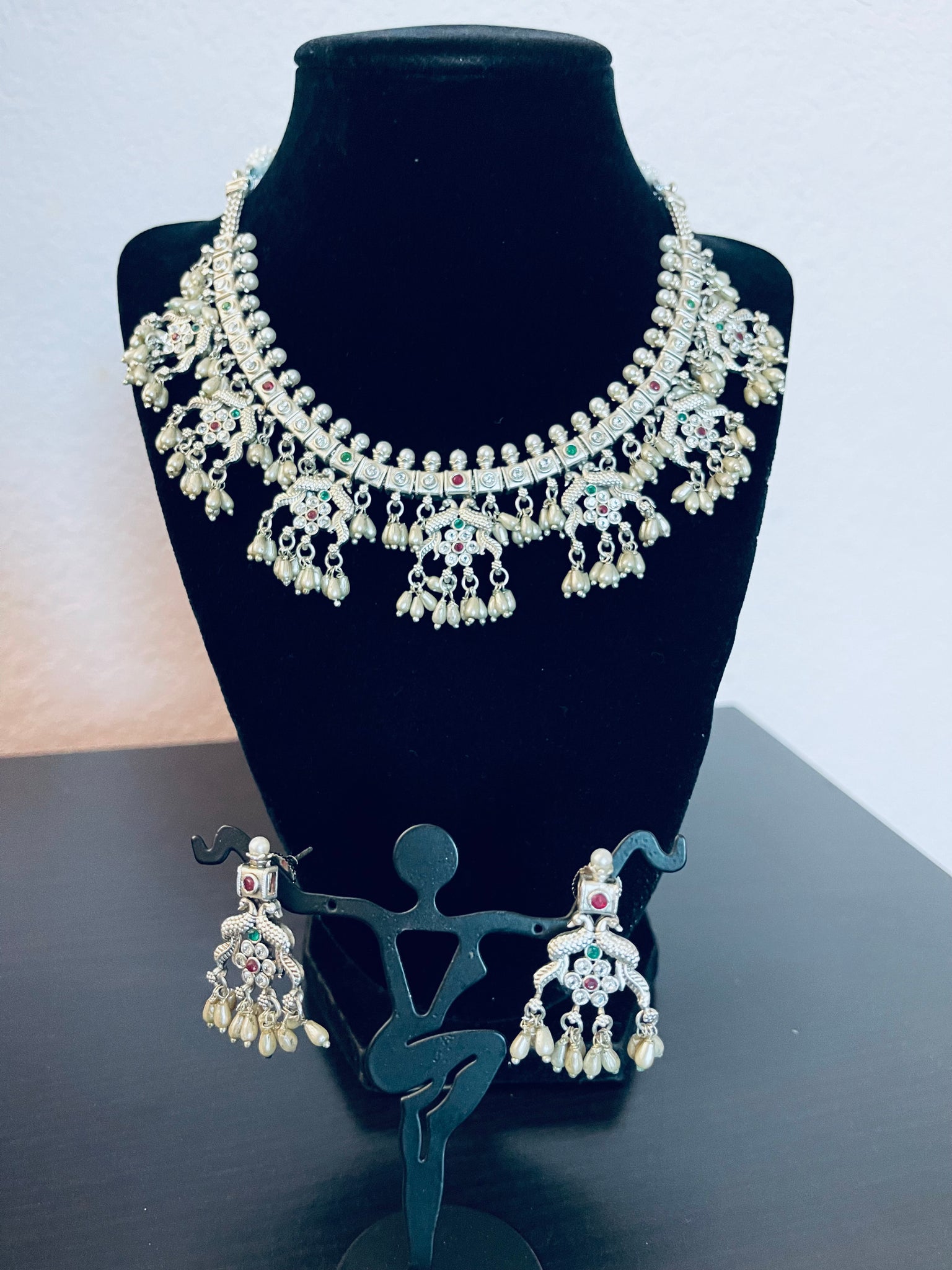 Traditional guttapusalu necklace set