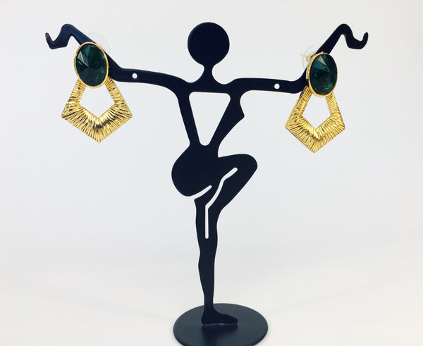 rhinestone earrings