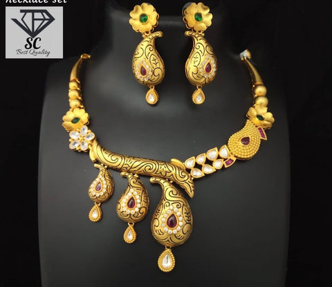 Grand Rajasthani necklace set