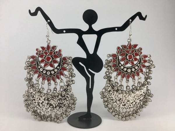 big and bold afghani tribal danglers